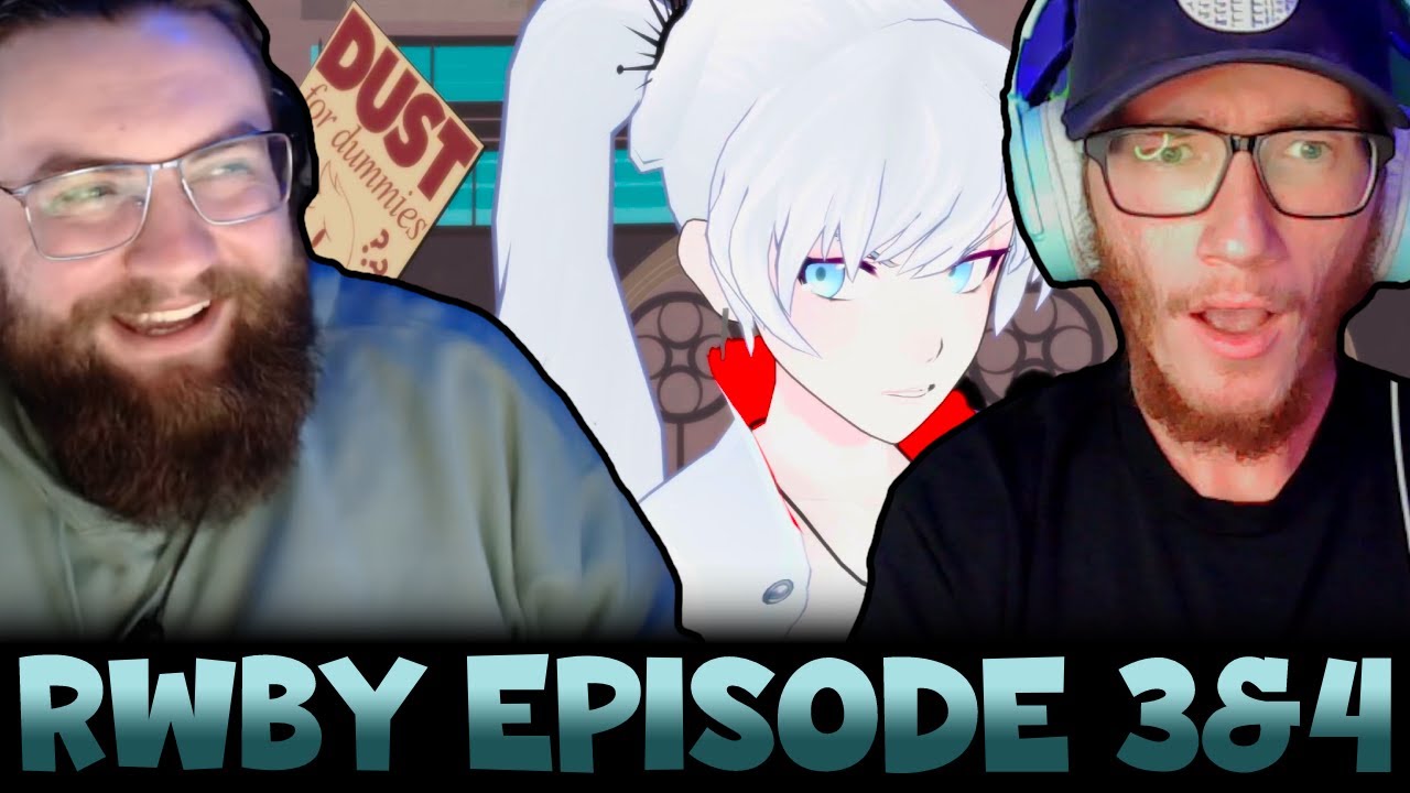 Non Anime Fans REACTING to RWBY Volume 1 Episodes 3-4 Group Reaction & Discussion