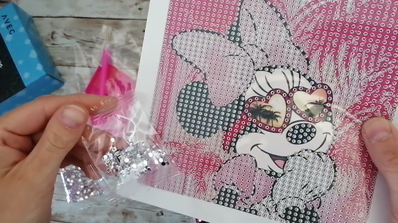 Diamond Painting 💎 7. #Haul 👜 3. #Action 🪂 Heißluftballon und Mickey Mouse🐁