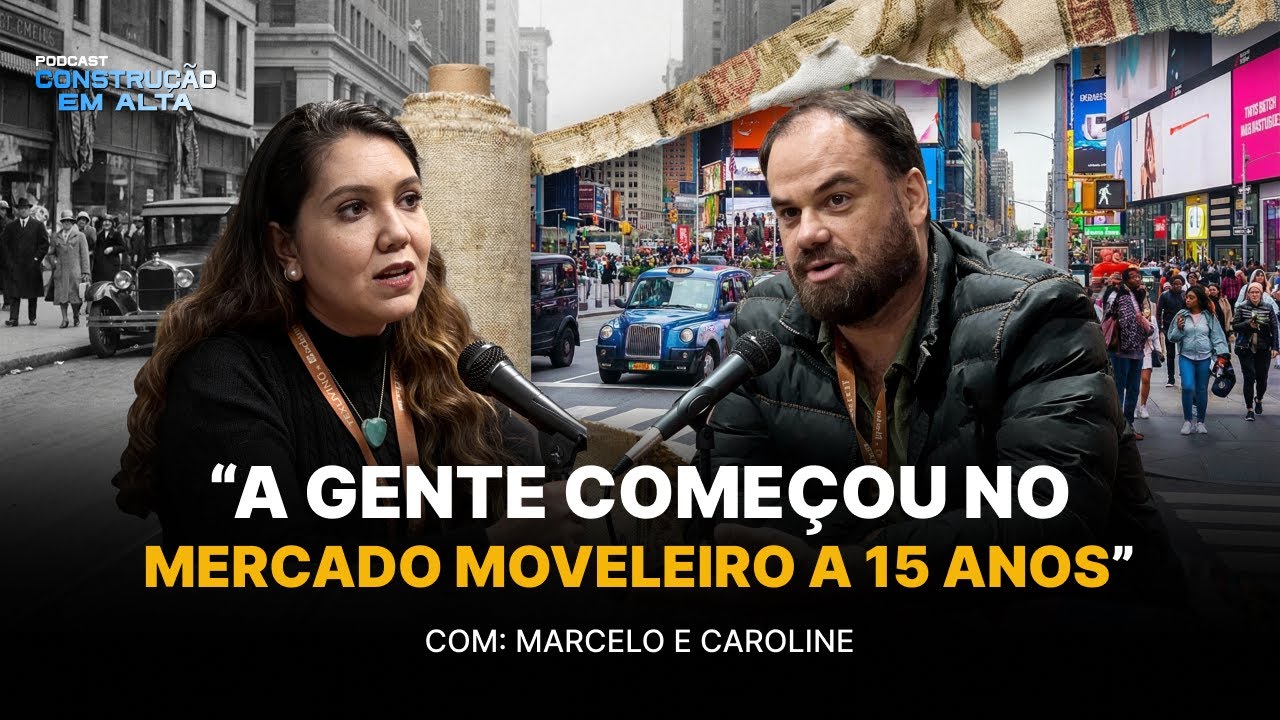 Podcast Construção Em Alta - Fimma - 2025 ( Marcelo e Caroline )