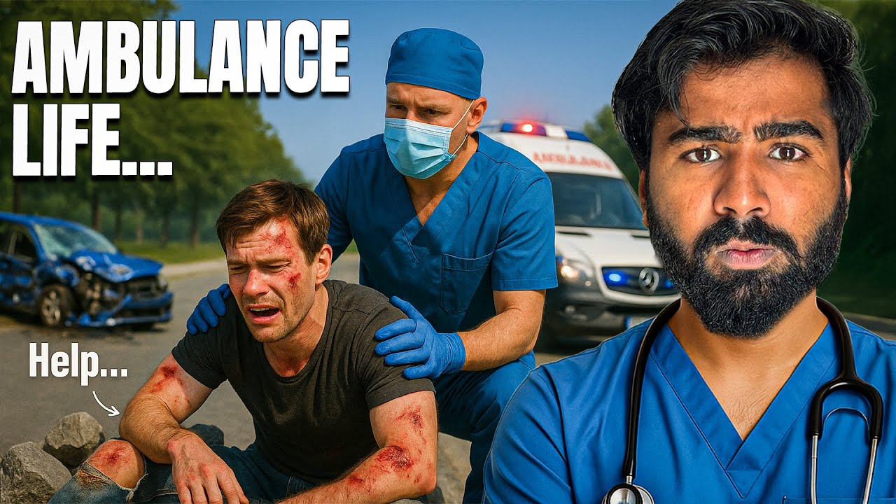 LIFE OF AMBULANCE DRIVER || AMBULANCE LIFE SIMULATOR