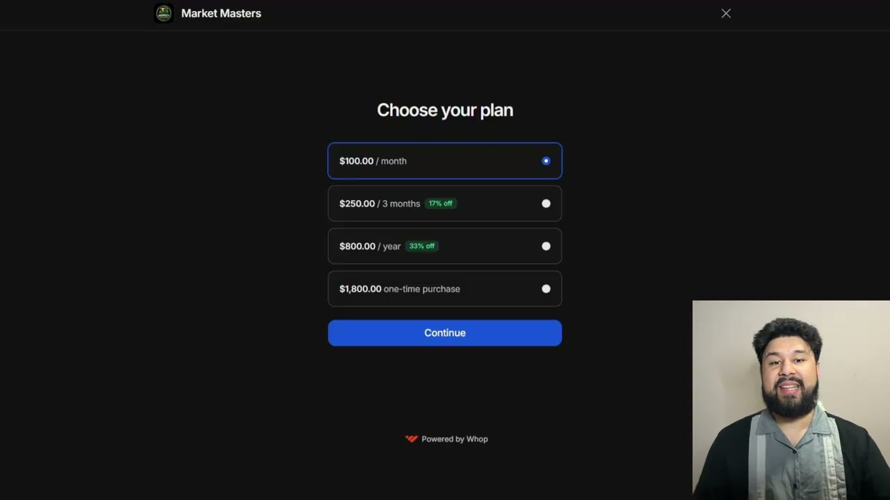 How to checkout with Whop and connect Discord