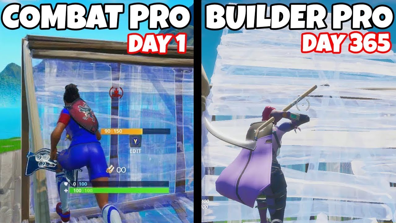 My Fortnite Evolution: Combat Pro GOD To Builder Pro GOD | Bayzz