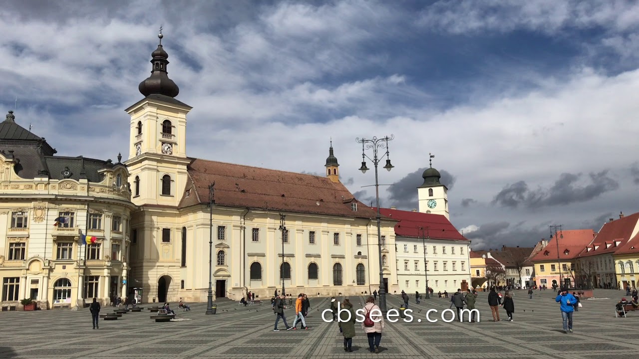 Sibiu, Romania's old town in under 60 seconds