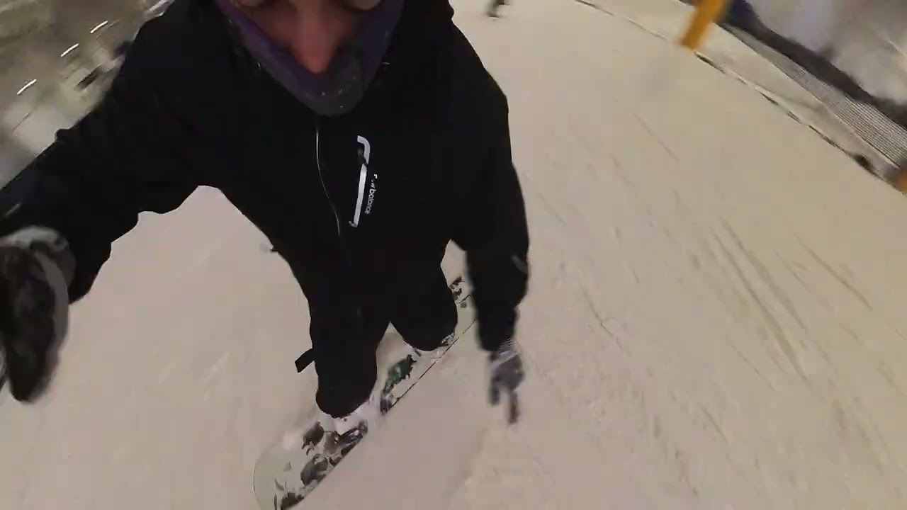 Big snow day 12 with park laps near the end