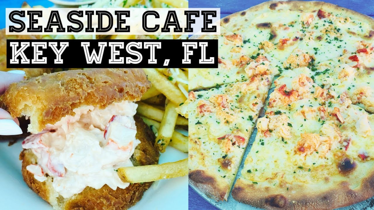 #1 TripAdvisor Restaurant in KEY WEST - TESTED - Seaside Cafe at the Mansion | Best Lobster Pizza 🖤