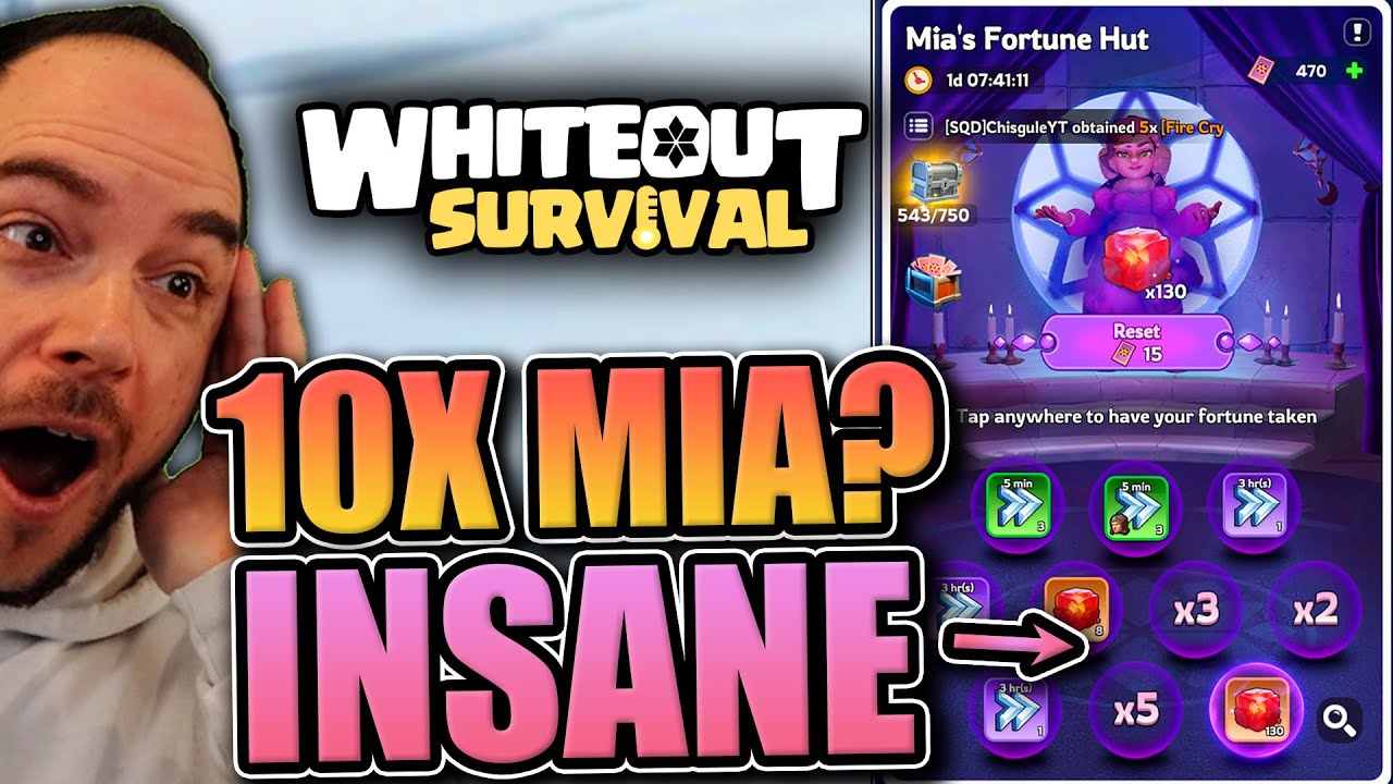 We actually got some good FC! [Mia's Fortune] Whiteout Survival