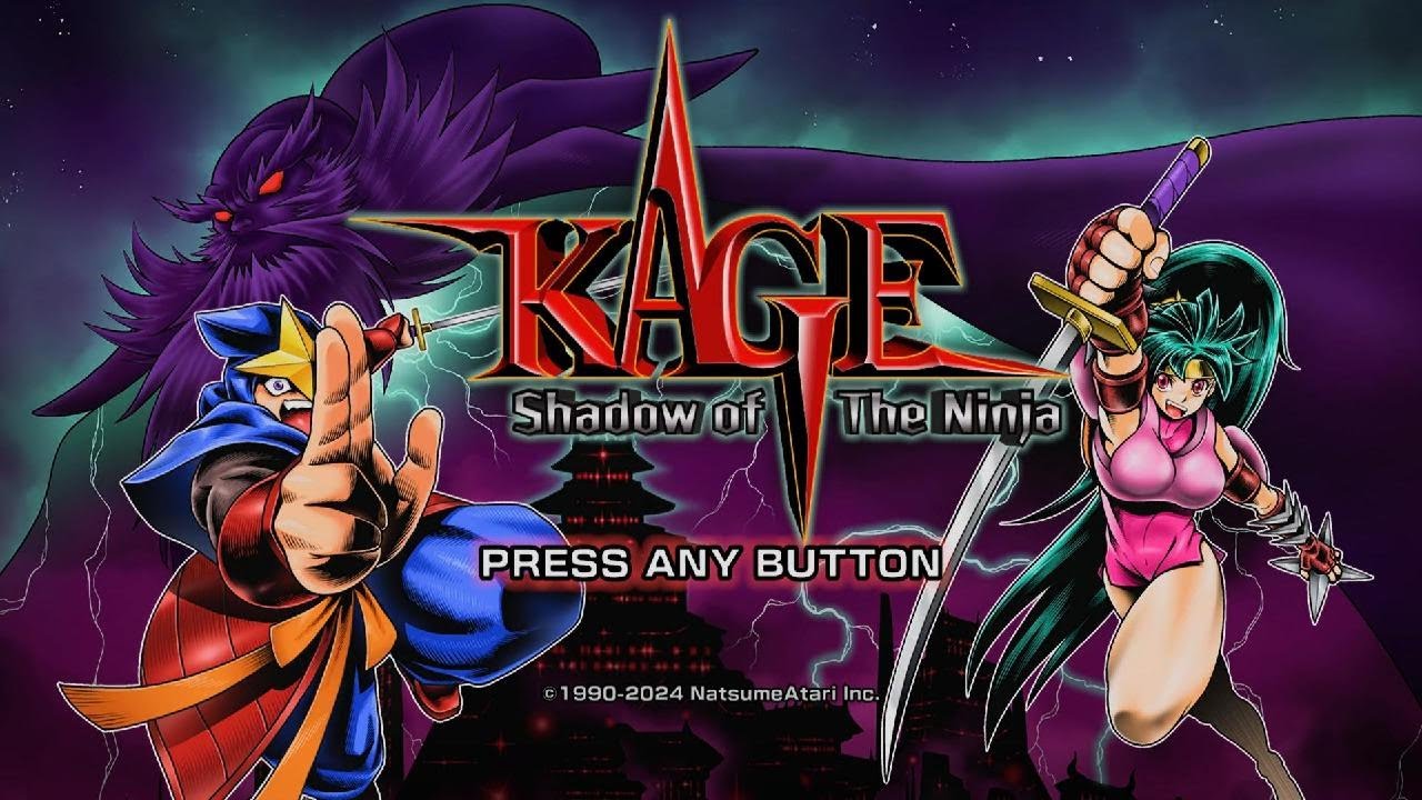 KAGE～Shadow of The Ninja 絕影戰士_KAEDE困難模式一道過關