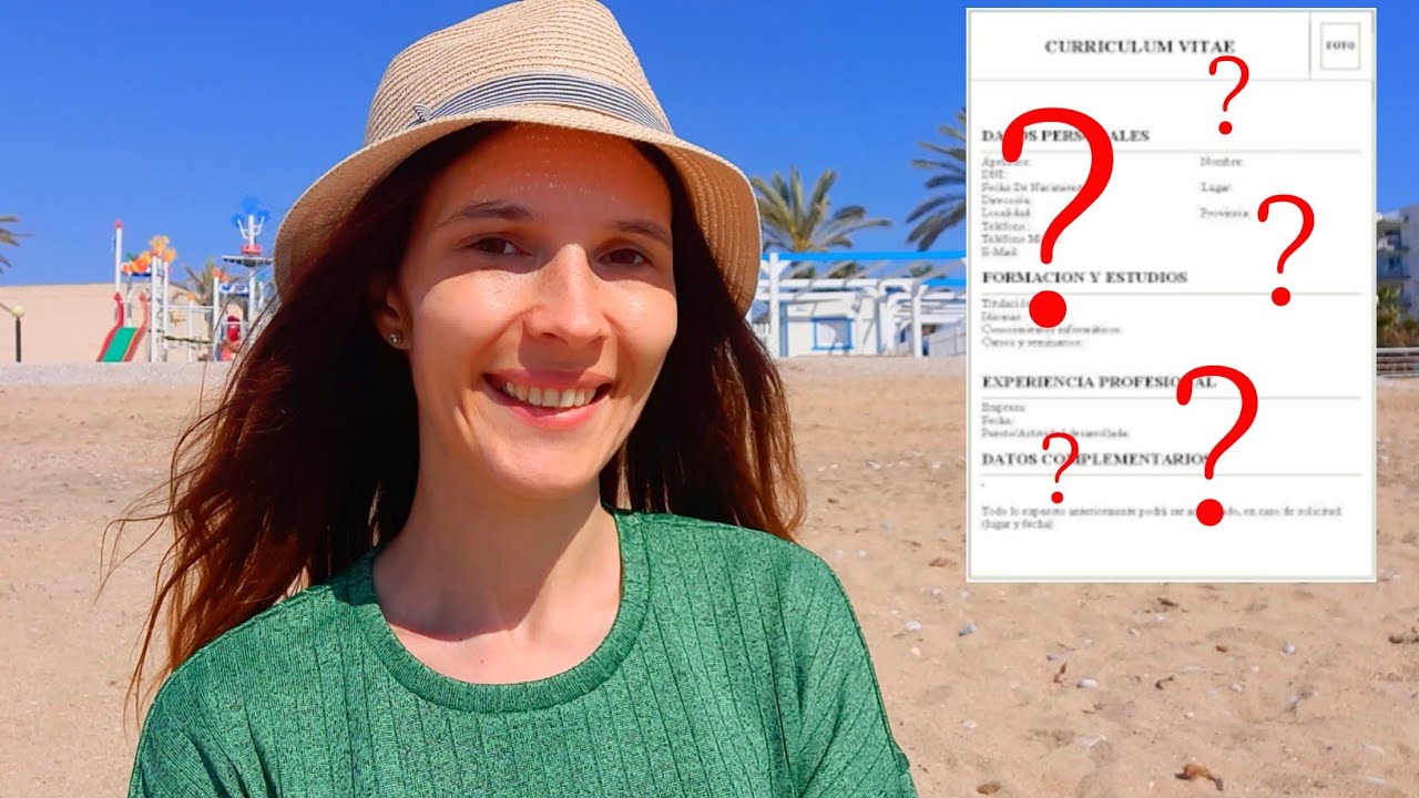 Como crear Curriculum para trabajar en España? 