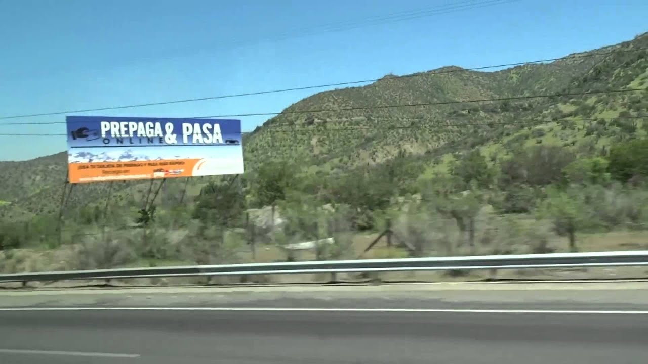 De Santiago a Los Andes por la Cuesta Chacabuco