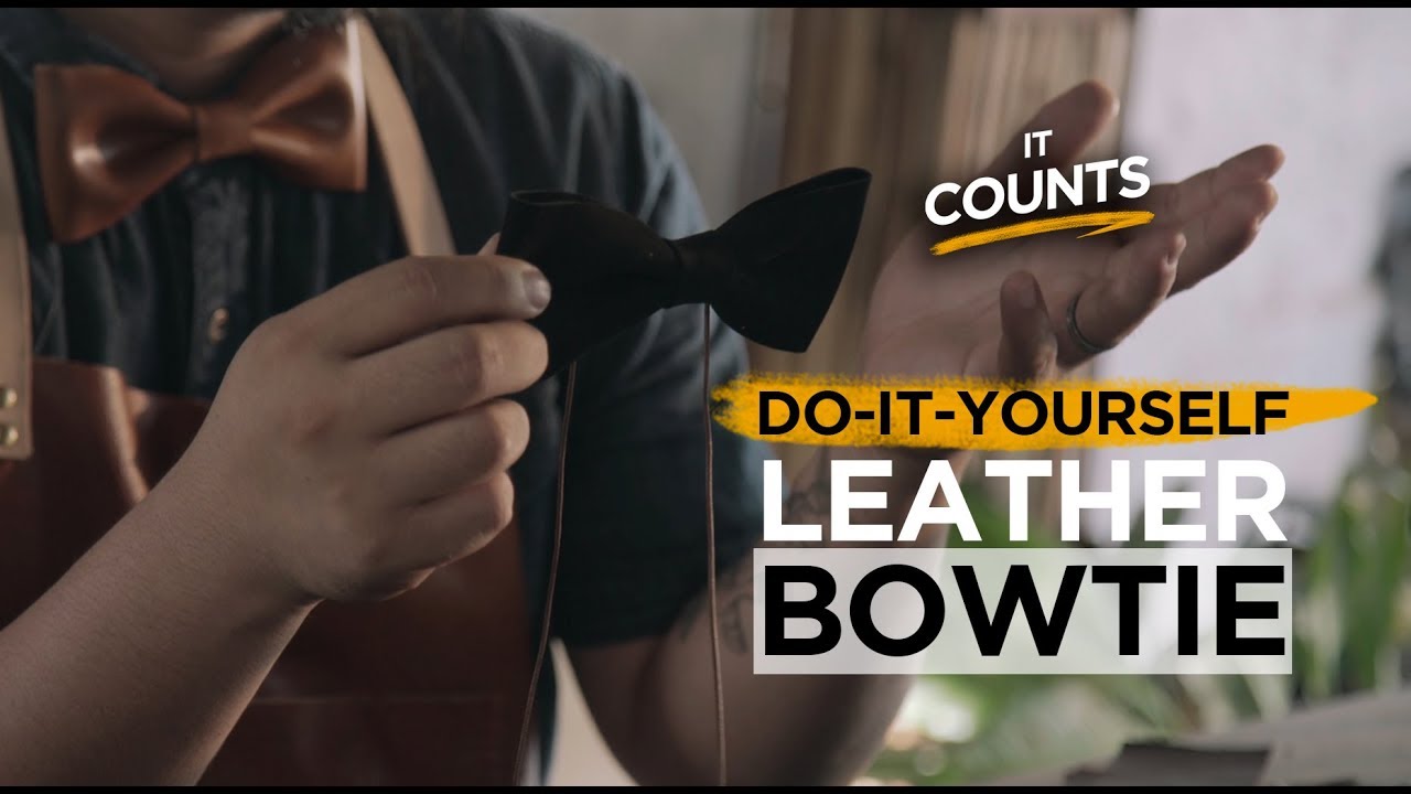 How to Make a Leather Bowtie