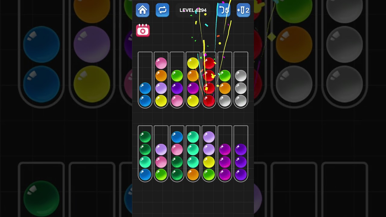 Ball Sort Puzzle by Guru Game: Levels 6291, 6292, 6293, 6294, 6295