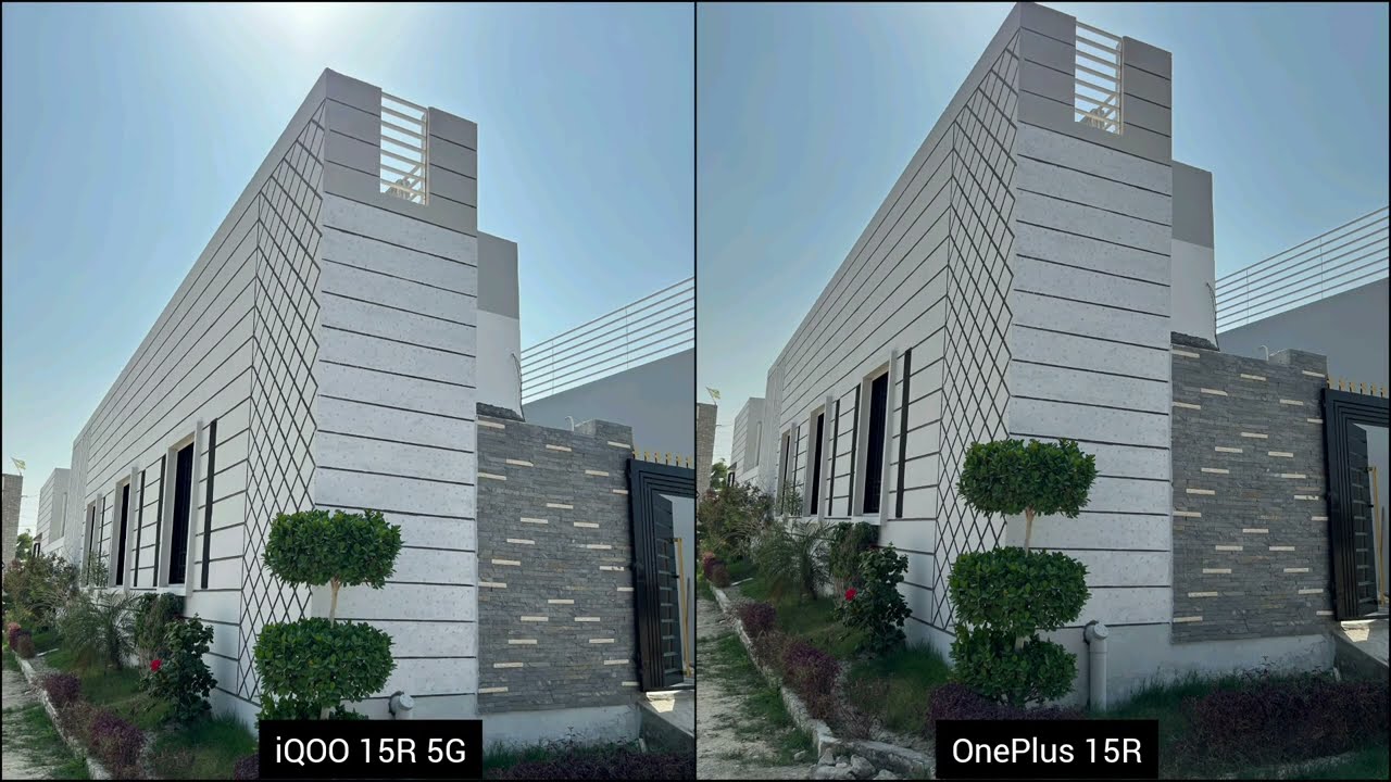 iQOO 15R 5G Vs OnePlus 15R Camera Test Comparison