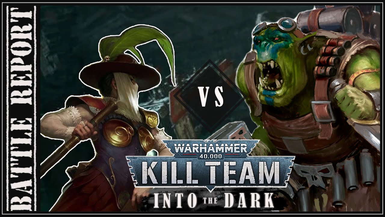 Elucidian Starstrider vs Kommando:  Kill Team Into the Dark -Crit Ops 2022 Close Quarters