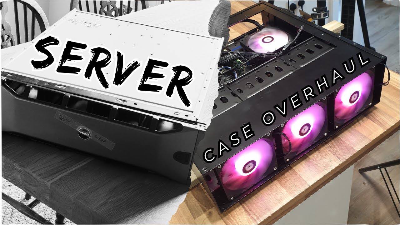 Server Case Overhaul Mod - ft. Dell EqualLogic PS4000