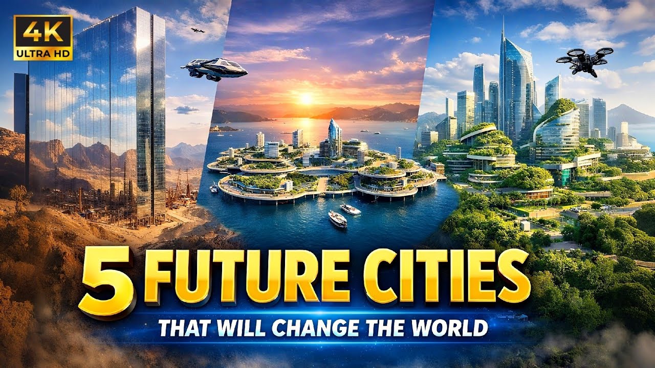  5 Upcoming Future Cities That Will Change the World by 2026