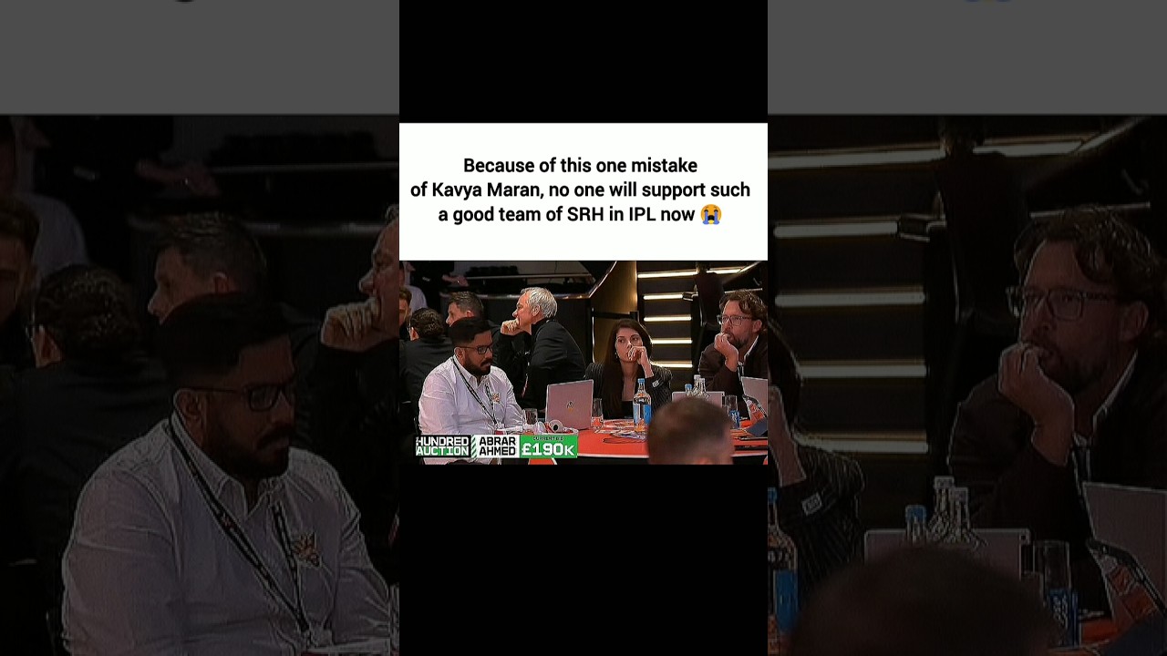 ( No One Will Support Such A Good Team Of SRH In IPL Now ) 😭