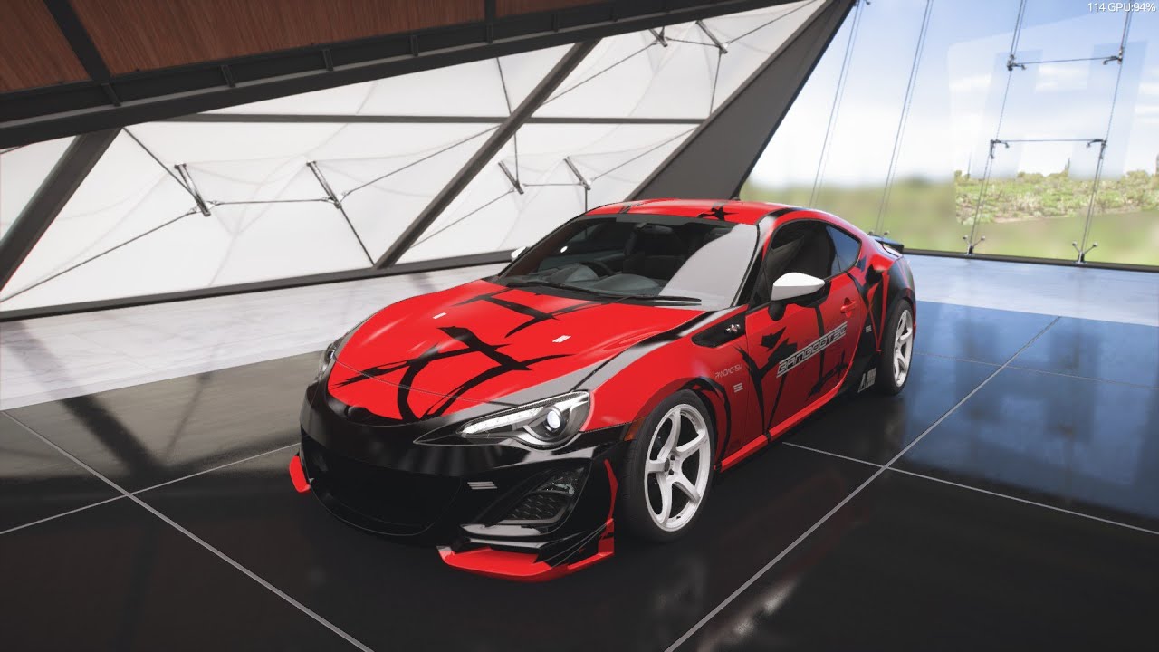 Forza Horizon 5 Toyota 86 2013 AWD Drift Build - I got 1% Scoreboard with this build