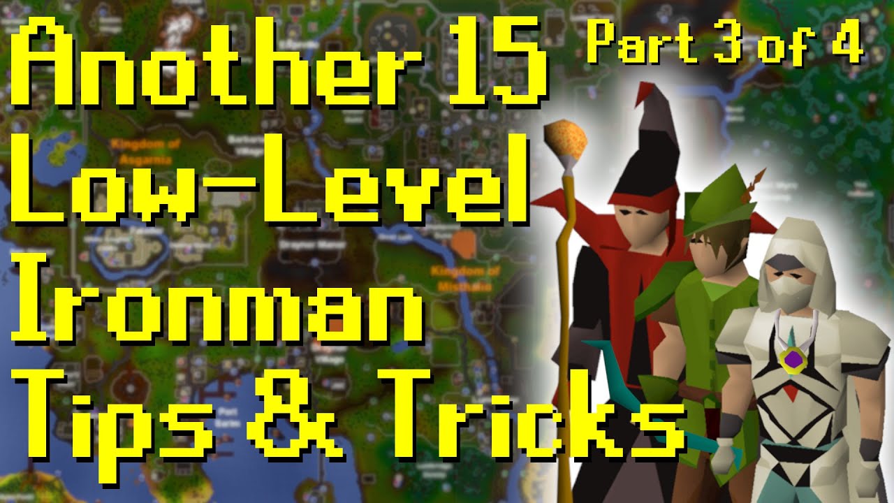 ANOTHER 15 Oldschool Runescape Ironman Tips & Tricks | #3