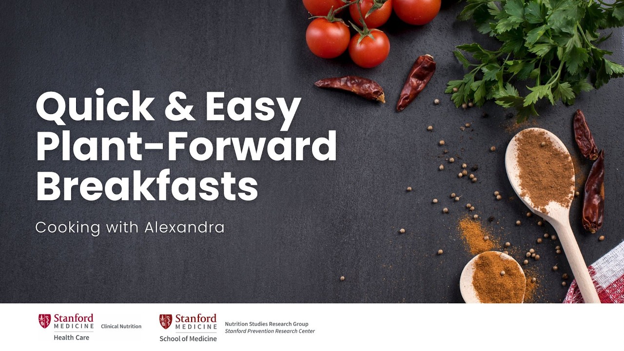 Быстрые и простые завтраки на основе растительных продуктов | Простое приготовление блюд с высоки...