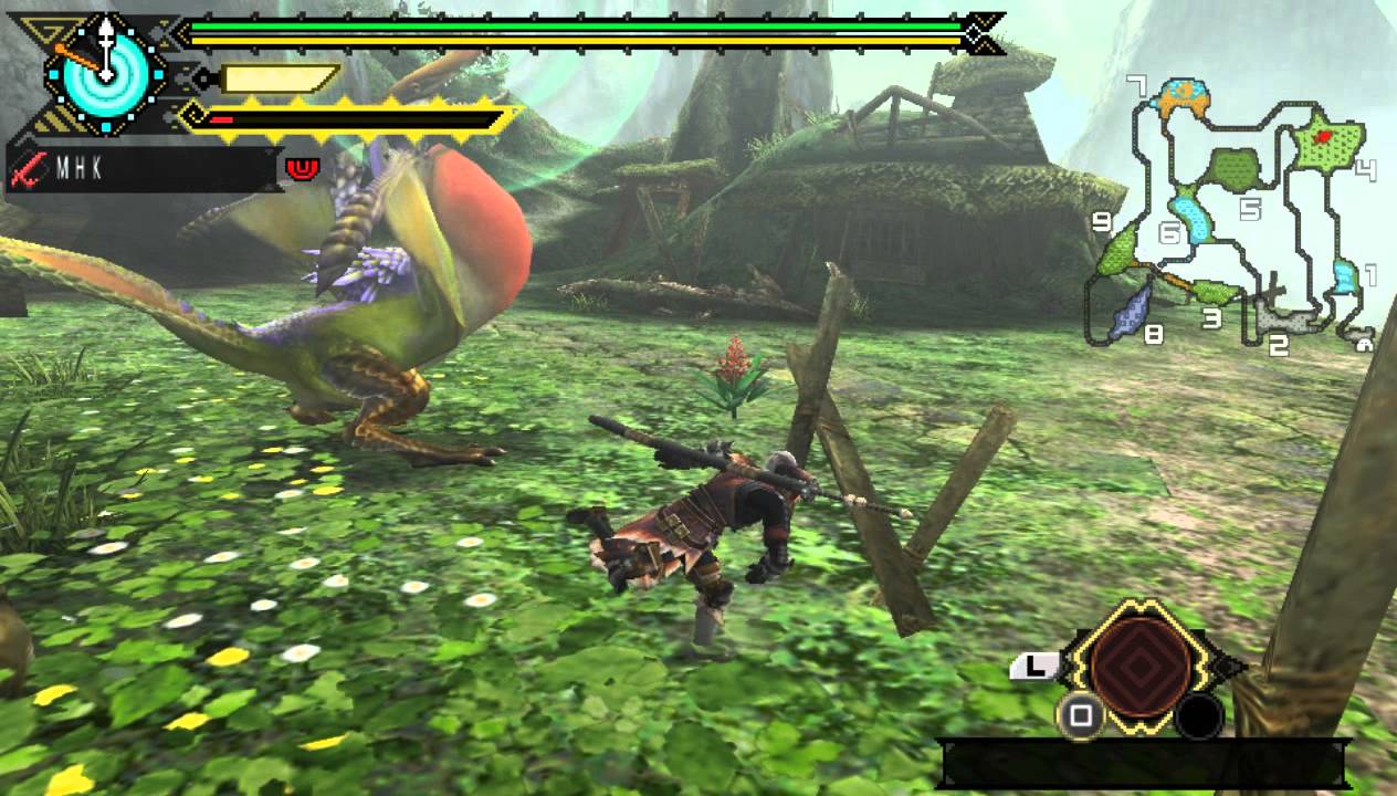 【MHP3 HD Ver.】彩鳥 クルペッコ (太刀 & No Damage)