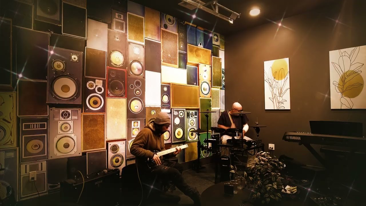 GUITAR and DRUMS Jam Session #guitar  #art #music 
