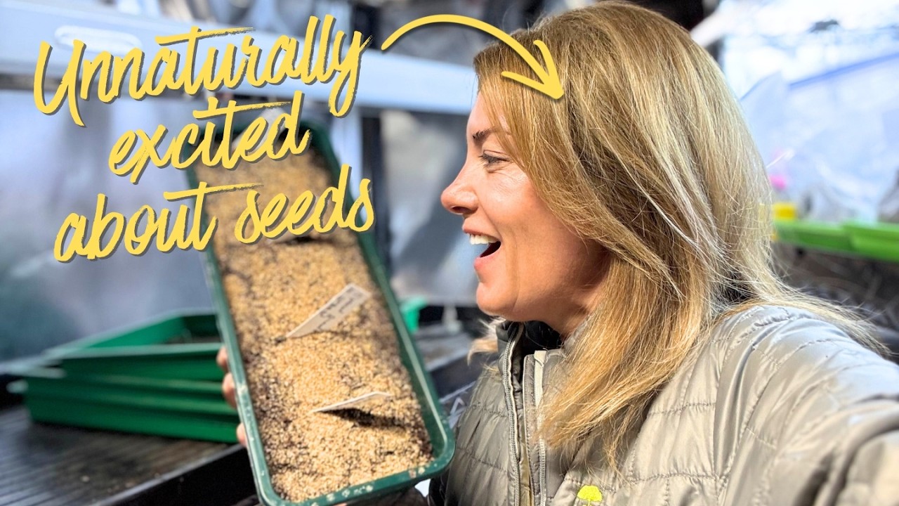 Garden Stroll | Seed-starting & signs of spring?