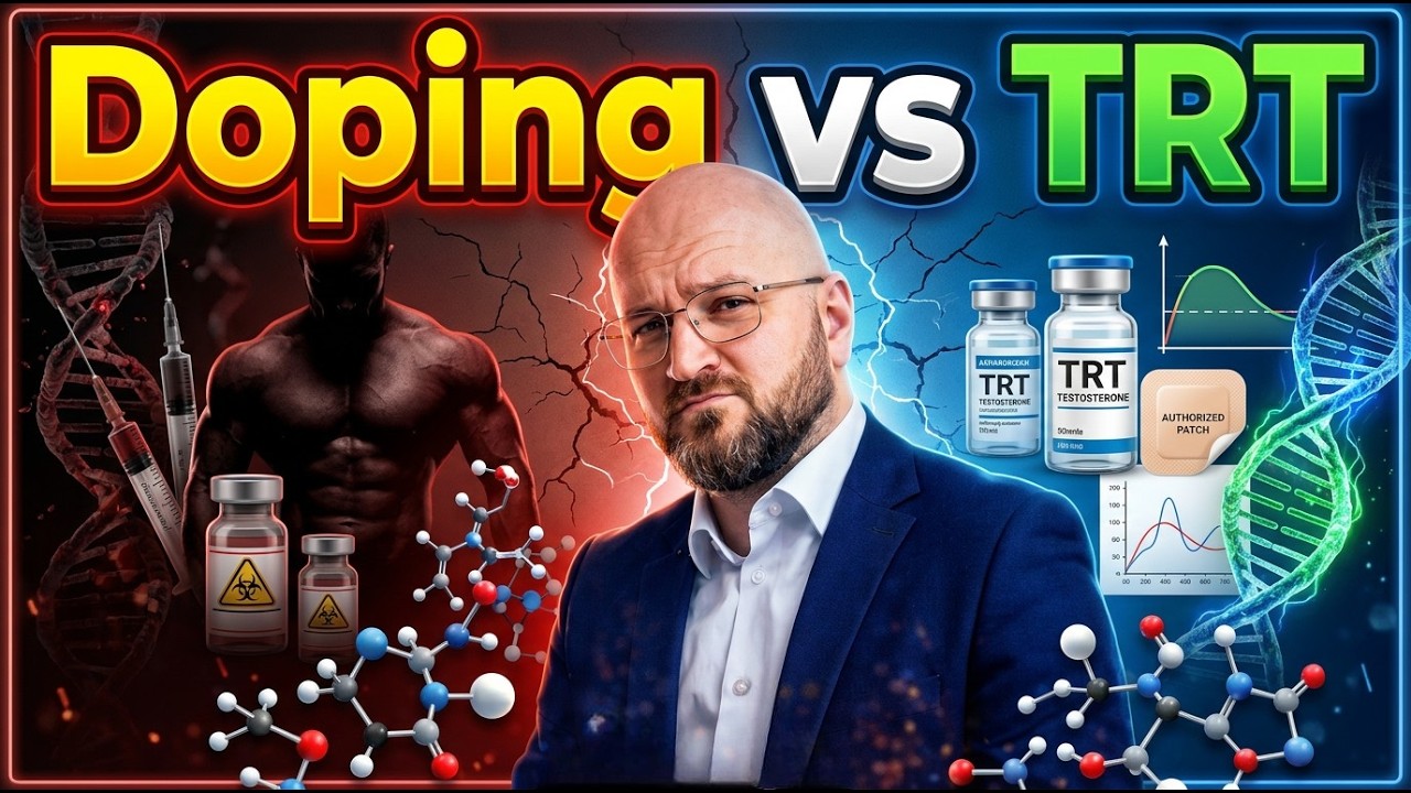 TRT vs Doping - gdzie ludzie się oszukują? Patenty Piechosia