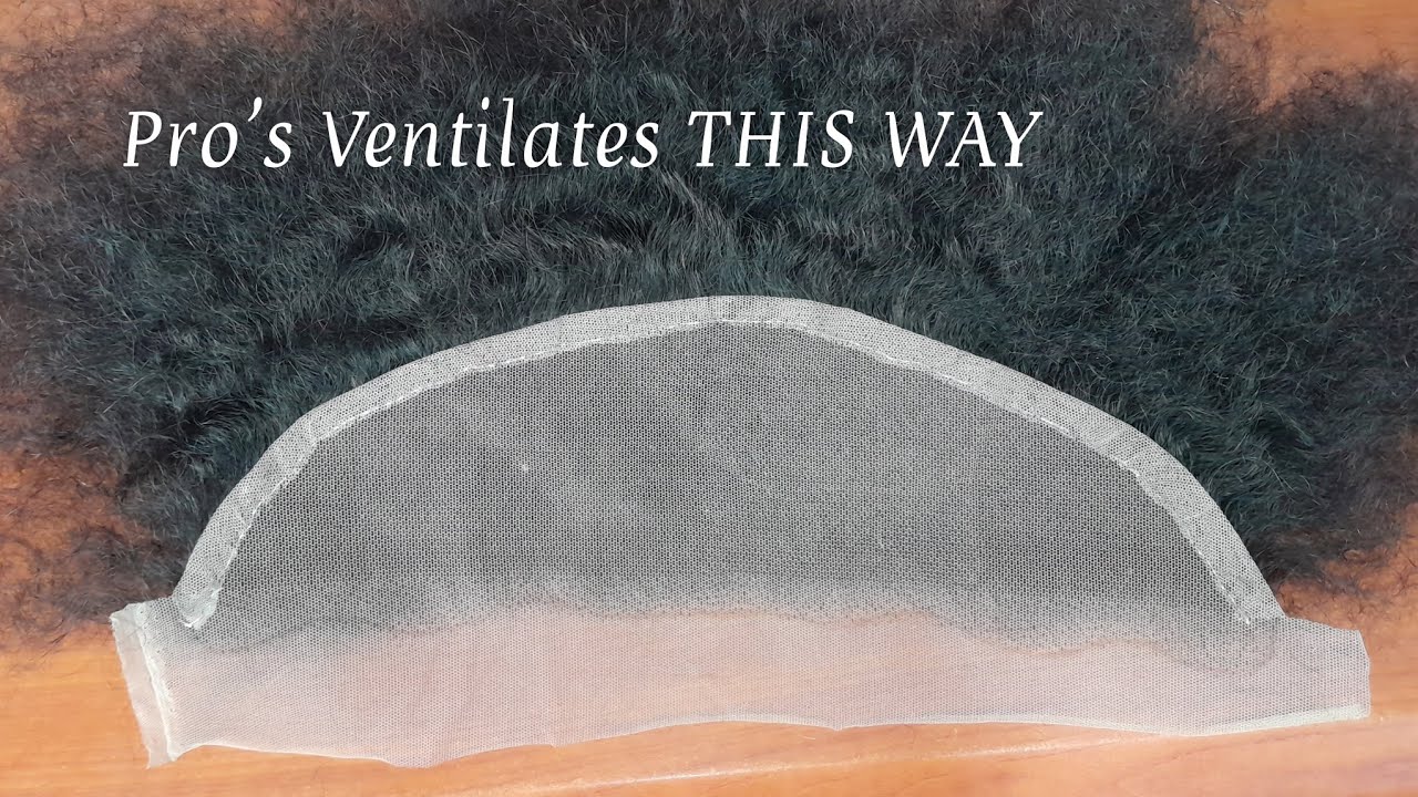 How To Ventilate a Lace Frontal/3 IMPORTANT Parts(BEGINNERS  FRIENDLY)
