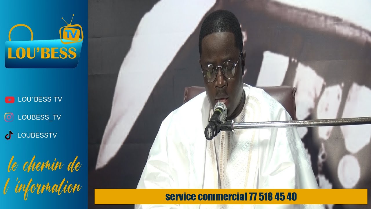 Revivez l’intégralité de la Conférence de Serigne Mansour Thiaw Ibn Cherif Abdoulaye à Thiaroye Gare