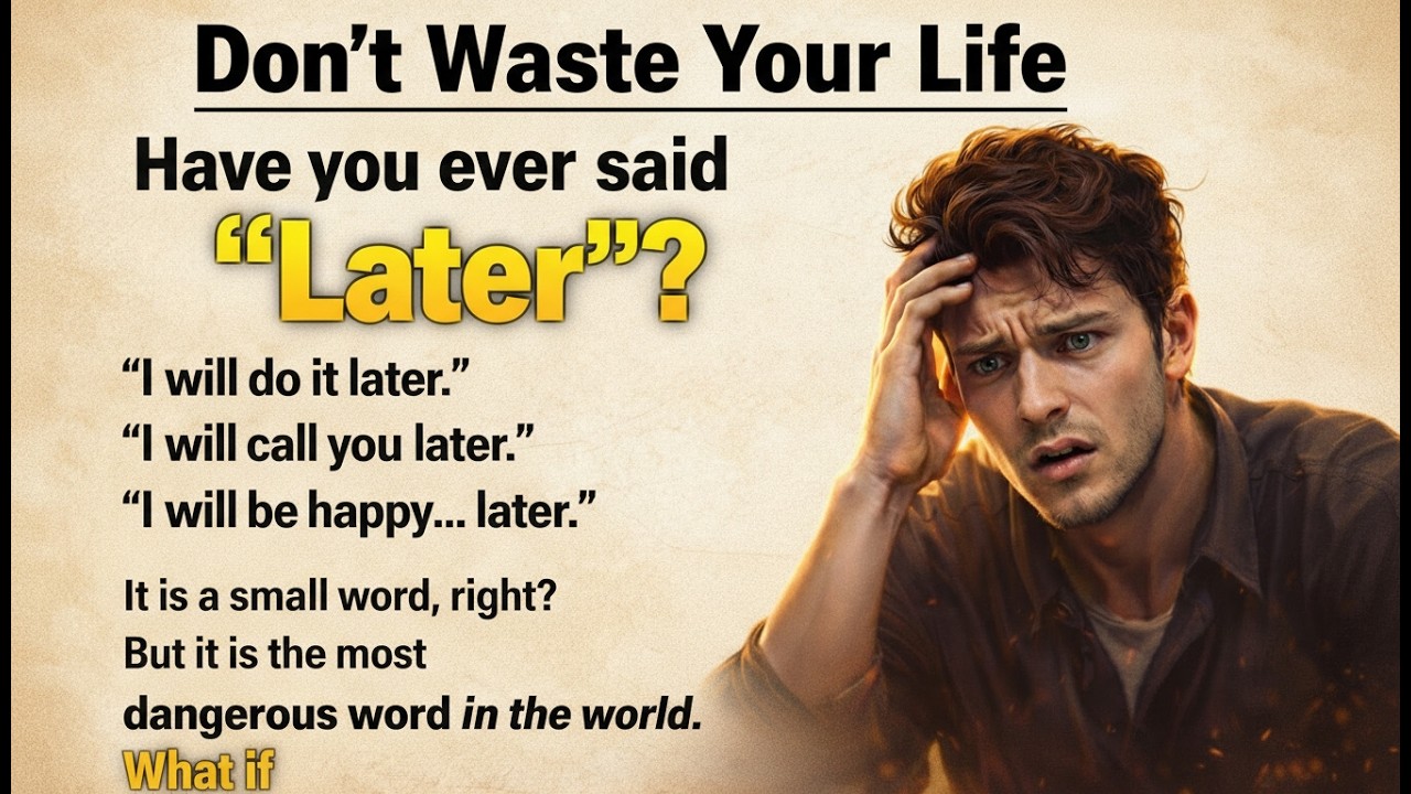 Don’t Waste Your Life — A Powerful Story for English Learners