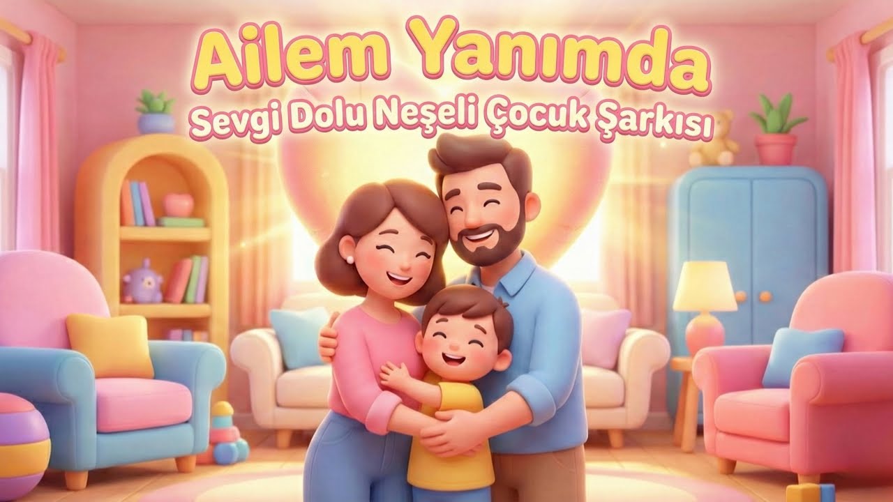 Ailem Yanımda | Sevgi Dolu Neşeli Çocuk Şarkısı