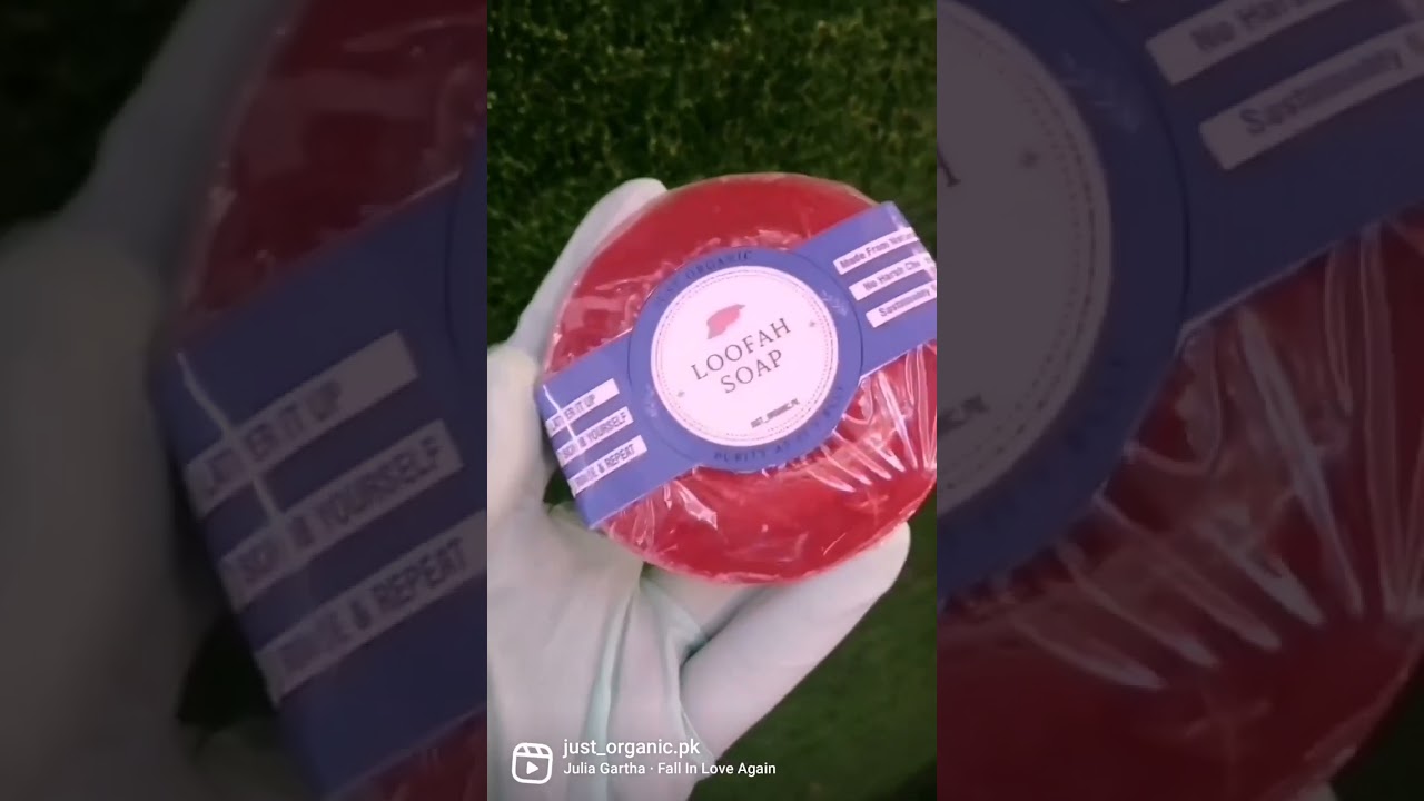 loofah soap by just organic