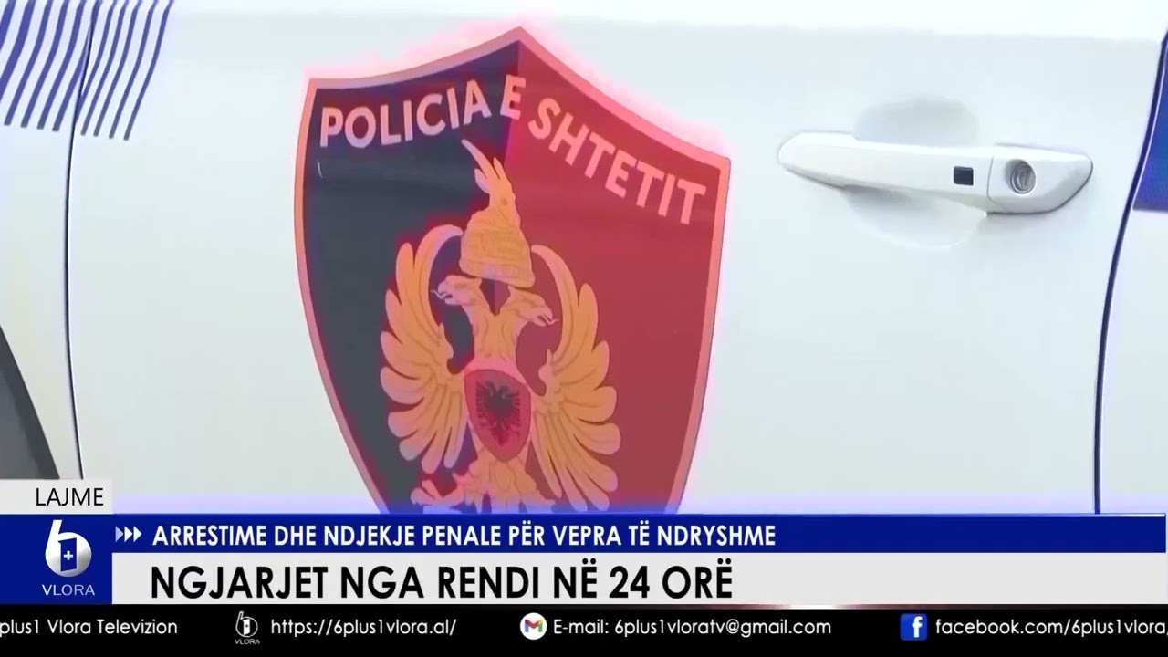 Ngjarjet nga rendi në 24 orë. Arrestime dhe ndjekje penale për vepra të ndryshme
