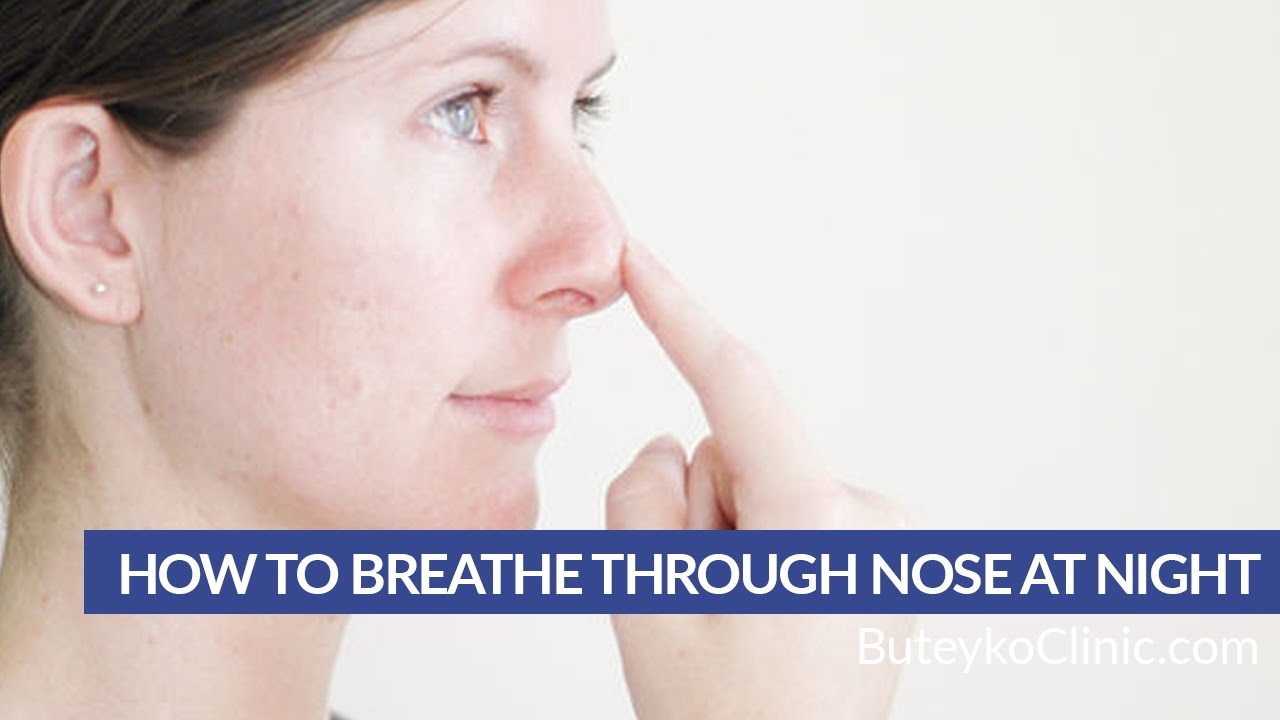 How to Breathe Through Nose at Night