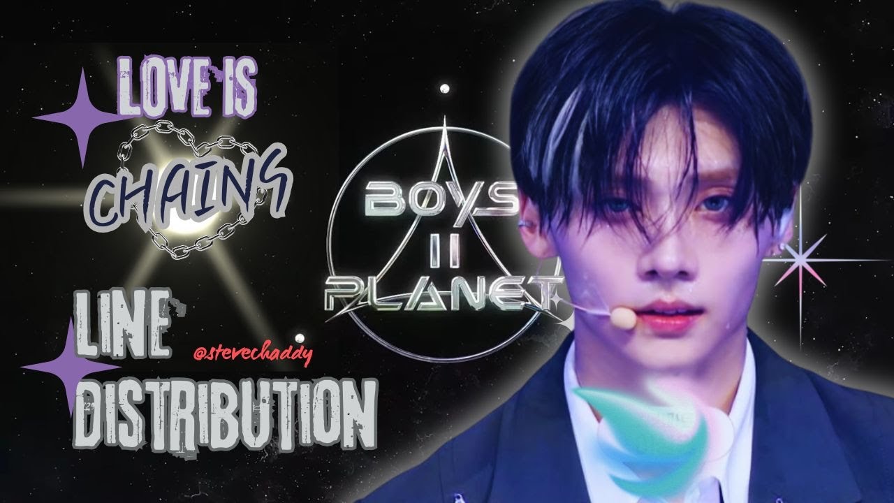 BOYS II PLANET Chains Line Distribution