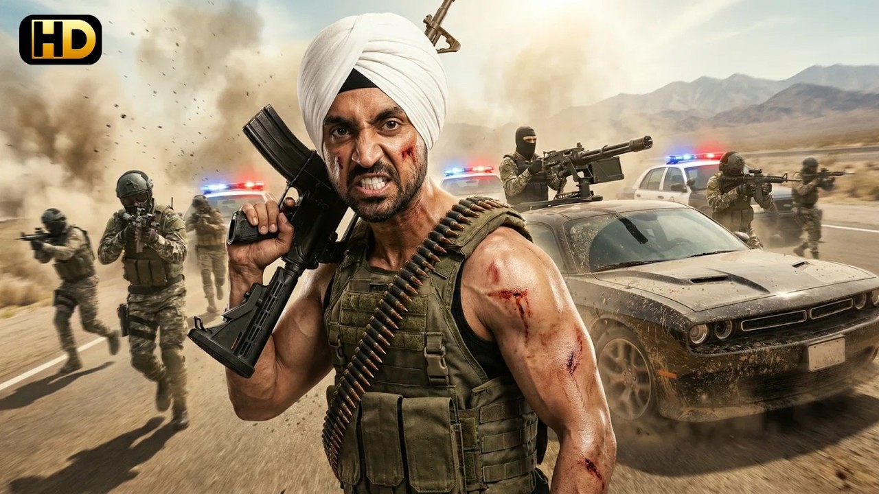 Superhit (HD) Blockbuster South Indian Hindi Dubbed Action Movie |Diljit Dosanjh, Pooja Tandon Movie