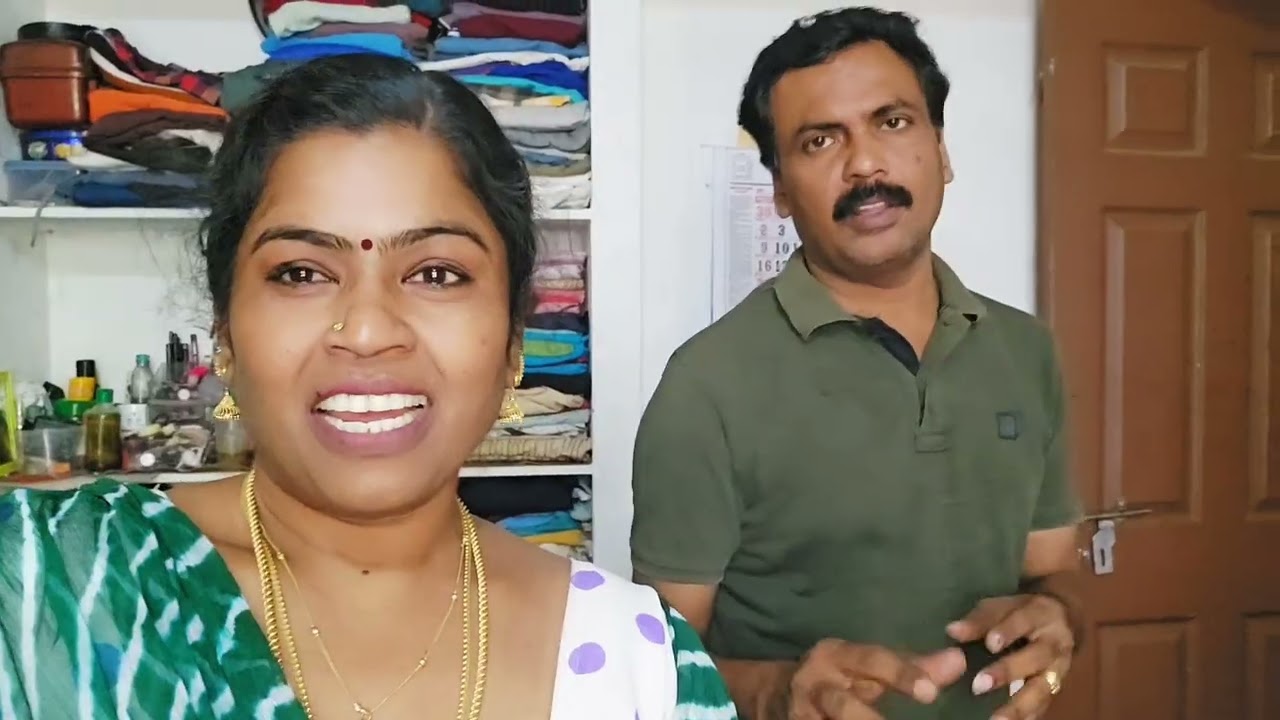 பேக்கிங் வேலை முடிஞ்சது....🤣🤣❤️@AadukaaliKudumbam @santha7469 #comedy #coupledailouges 