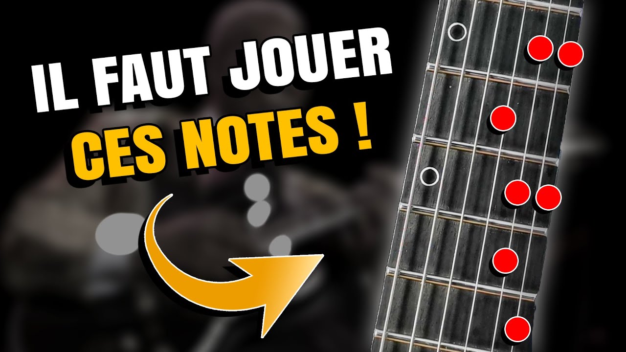 LA GAMME ULTIME POUR IMPROVISER SUR UN BLUES ! (C'est pas la Penta)
