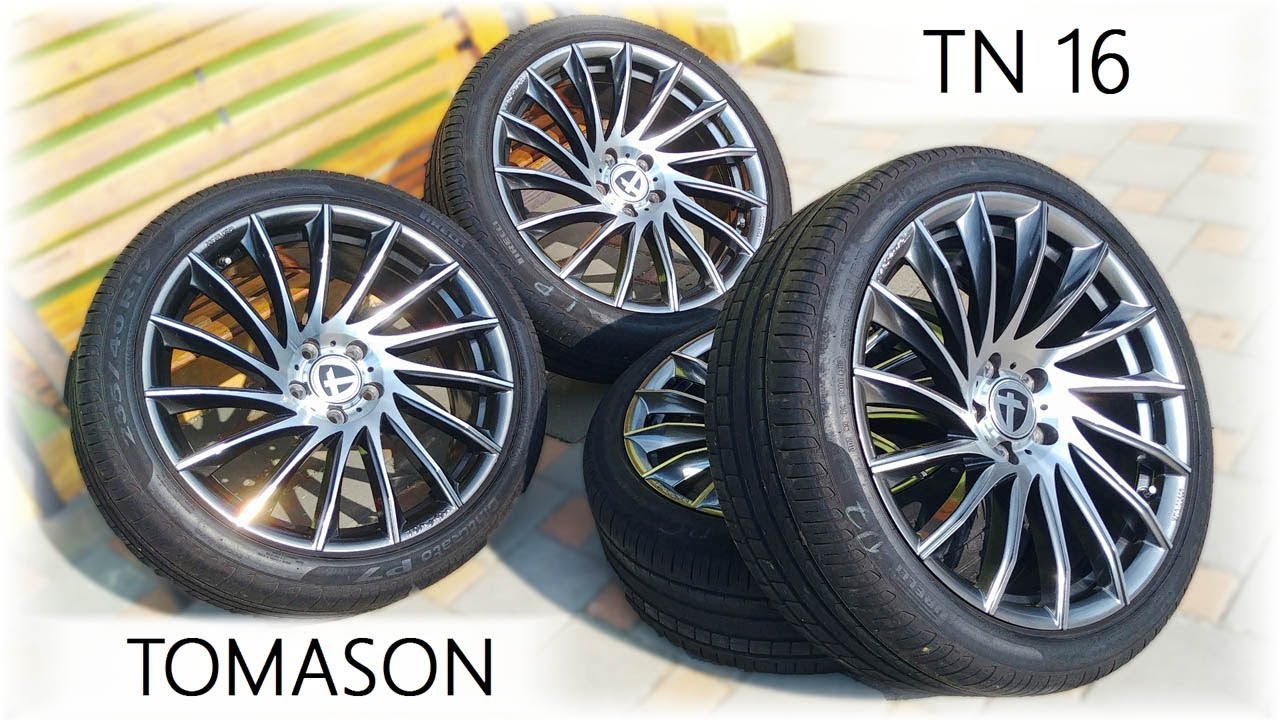 19 Tomason TN16 Dark Hyperblack polished - Sada disků na PRODEJ