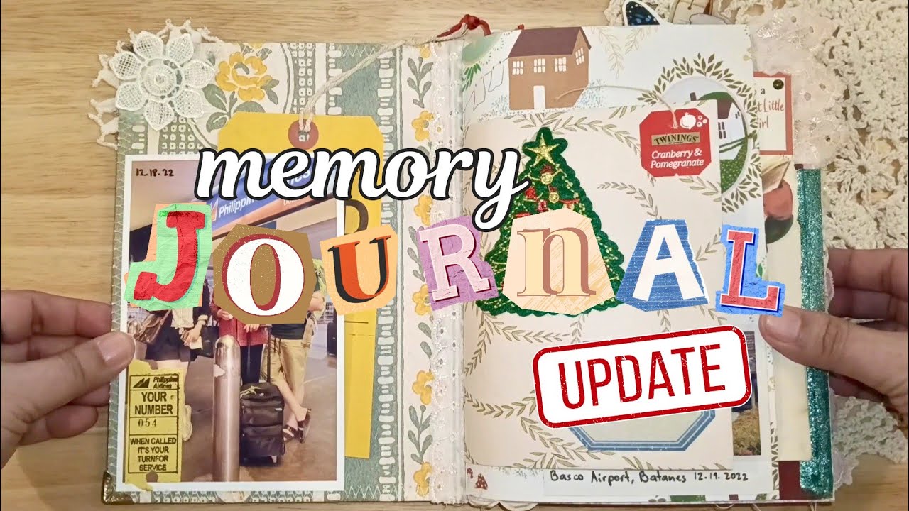 memory journal update 🌸 flip through