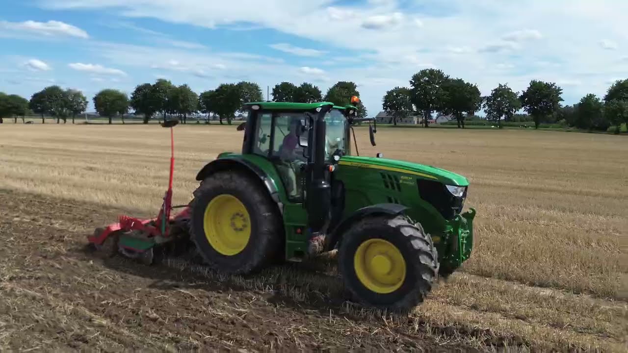 Talerzowanie 2024☆John Deere 6155M☆AgroMasz☆GR Przeczewscy☆