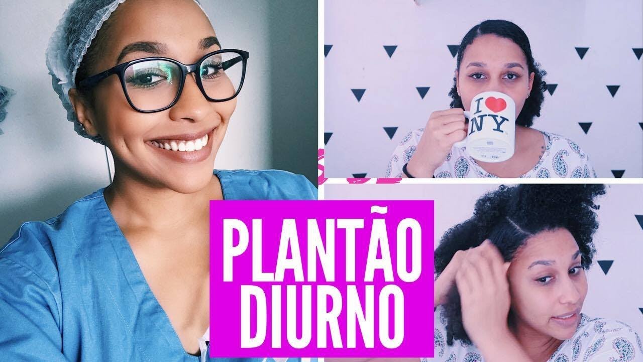 Arrume-se Comigo pro Plantão Diurno na Maternidade - Make e Penteado