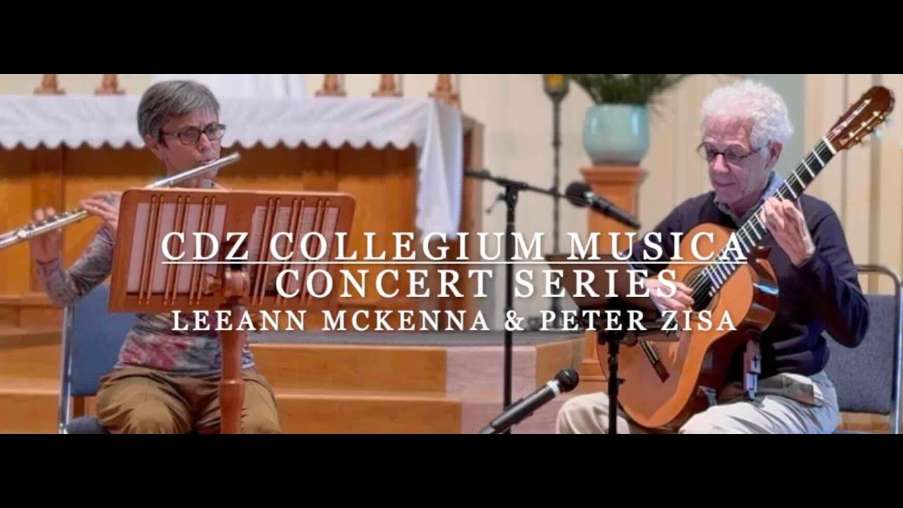 Bach's Flute Sonata BWV 1034 & Eterno Jovem Bach LeeAnn McKenna (flute) & Peter Zisa (guitar)