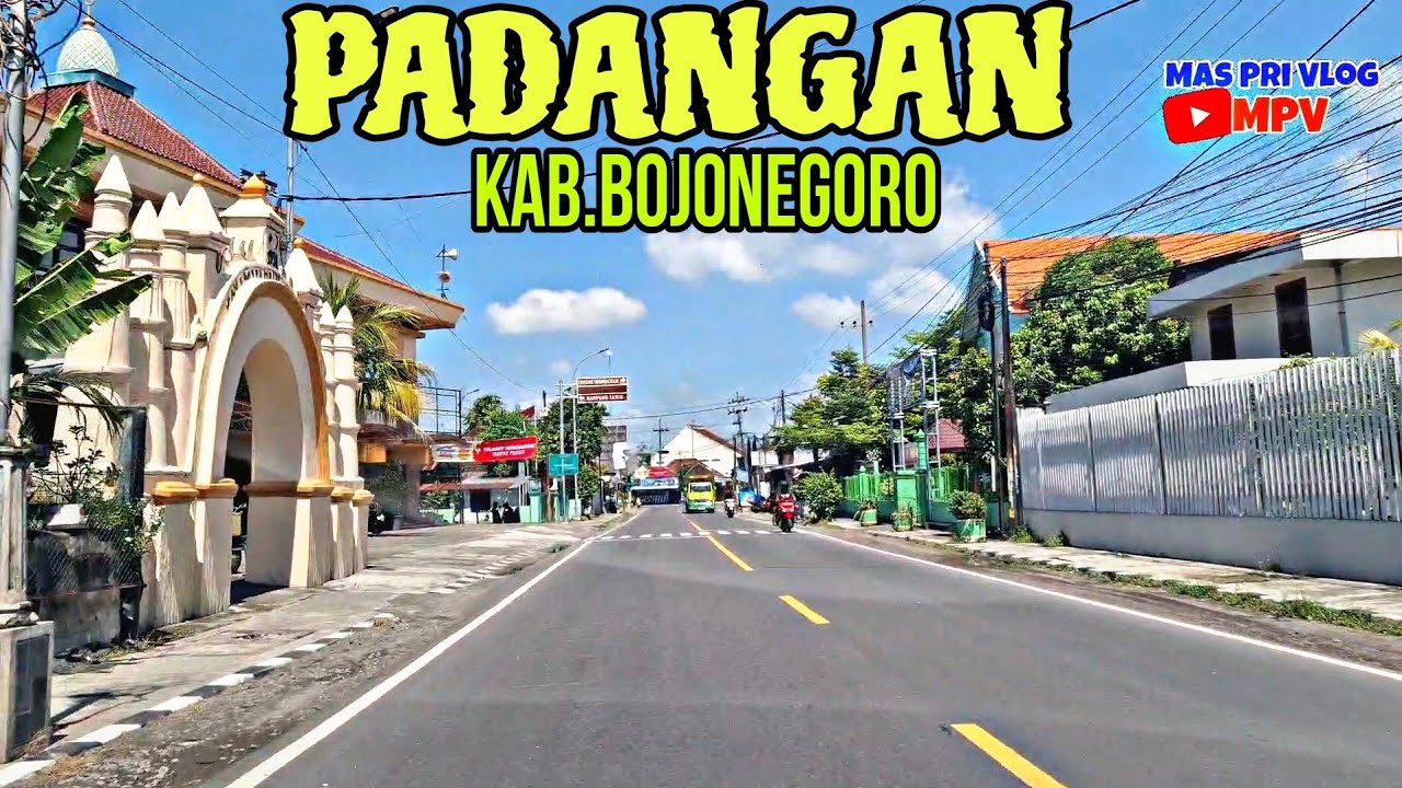 PENUH SEJARAH‼️JALAN KECAMATAN PADANGAN KABUPATEN BOJONEGORO || CAR VLOG