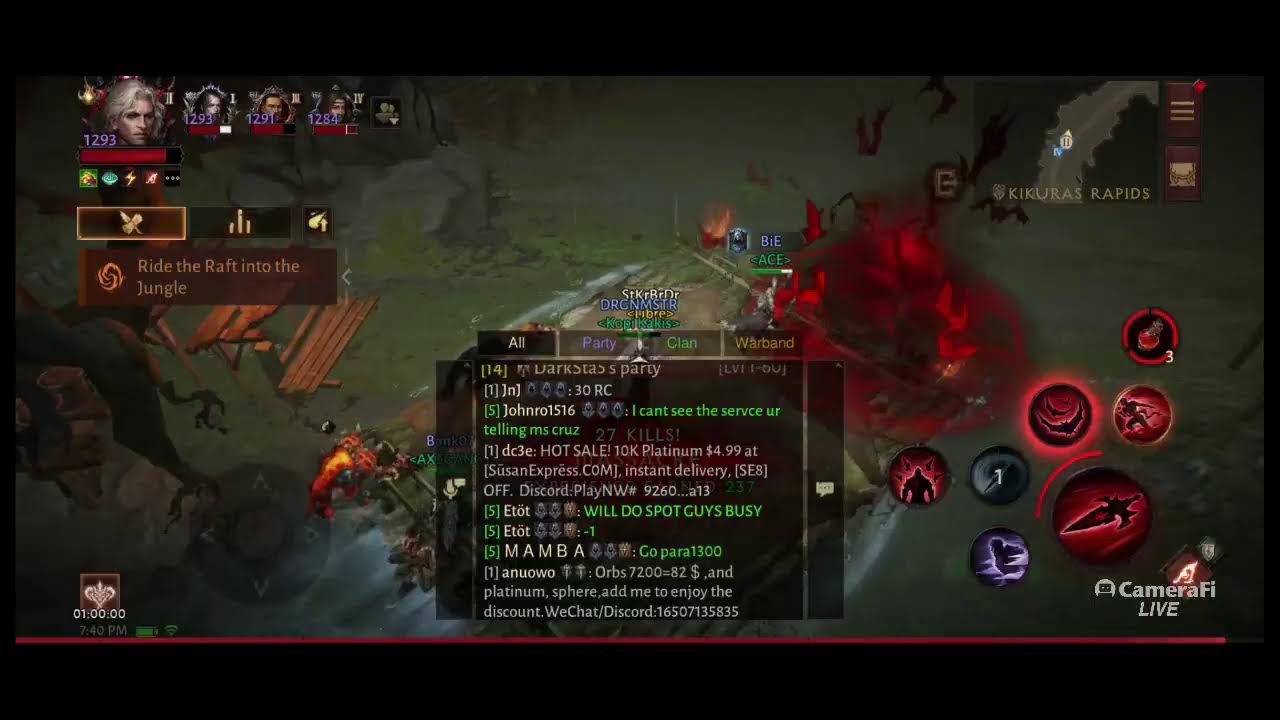 KaPudge Tv's broadcast 27 Diablo Immortal