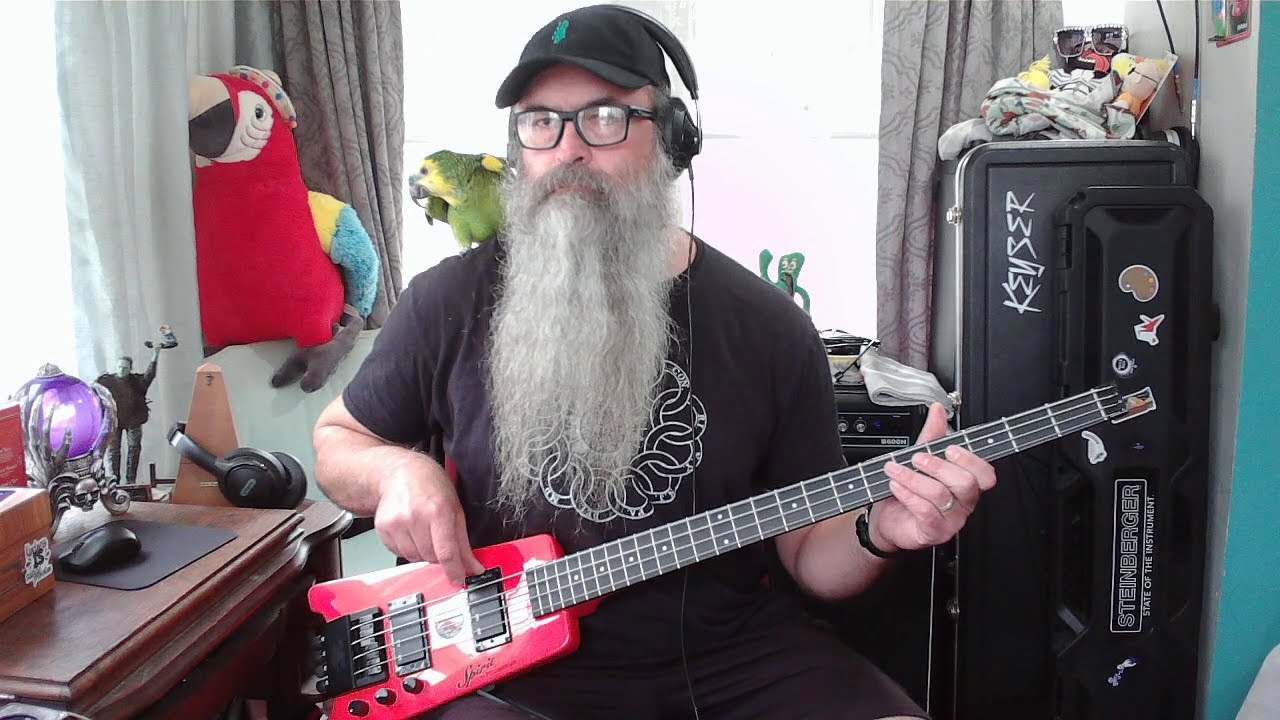 Shotgun Messiah - Don't Care 'bout Nothin (1989) bass playthrough/cover
