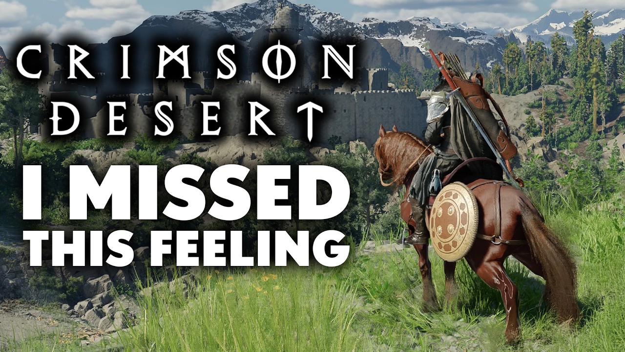 Crimson Desert Made Me Feel Like A Gamer All Over Again