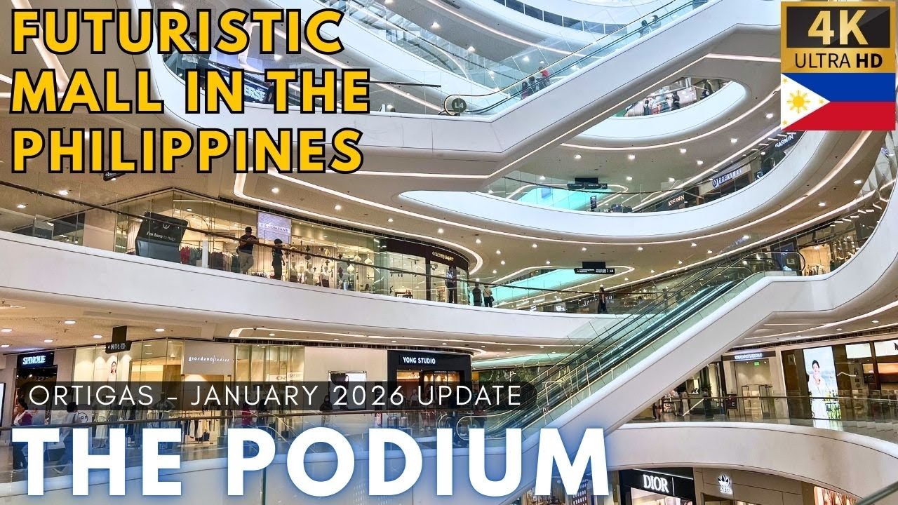 THE PODIUM - The Hidden Gem of Metro Manila | ORTIGAS [4K Walk] Philippines - January 2026
