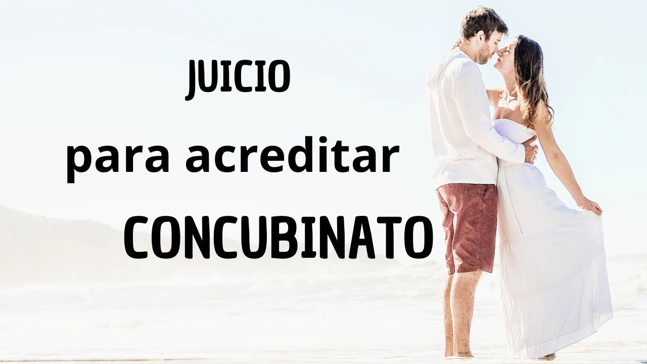 JUICIO DE CONCUBINATO ¿Cómo tramitar un juicio para acreditar el concubinato?