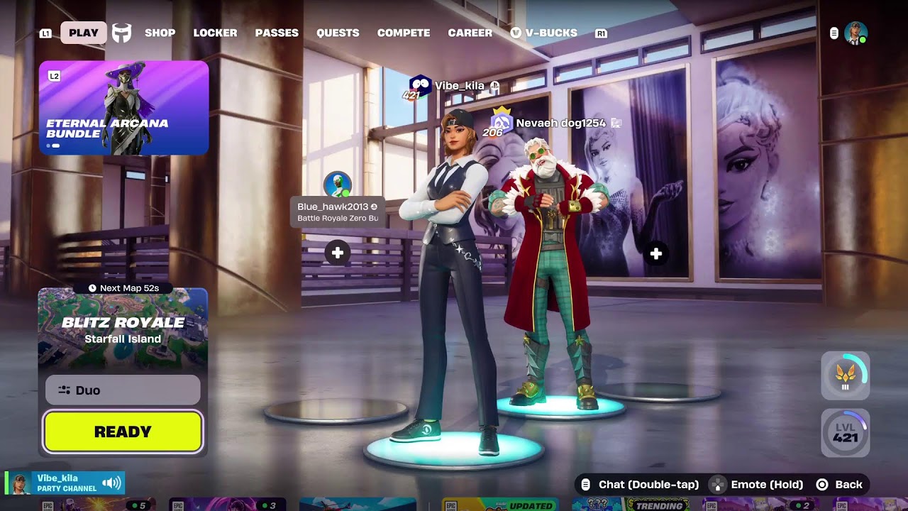 Duos Blitz royal with Aaron